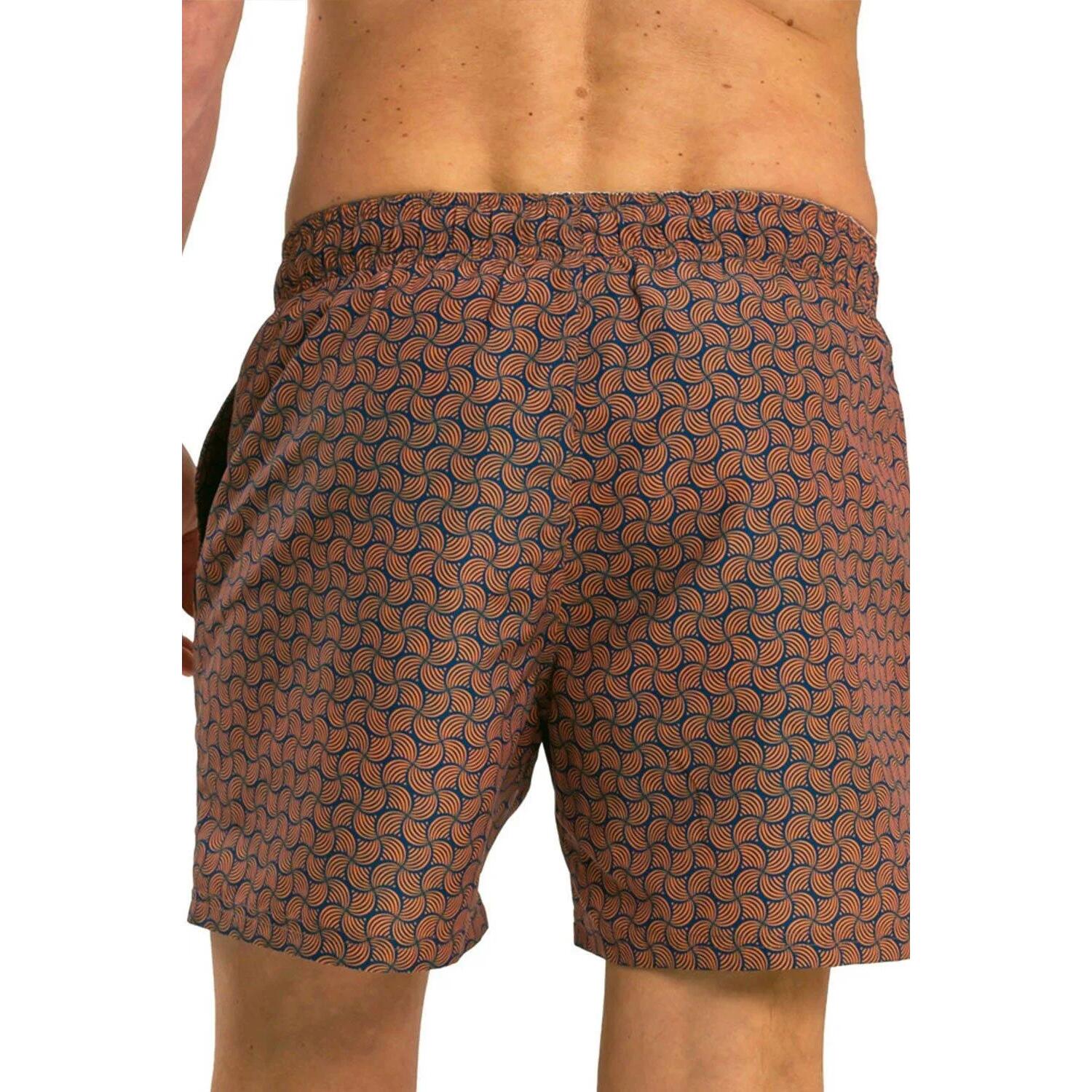 Short De Bain Homme (Orange) 3/4