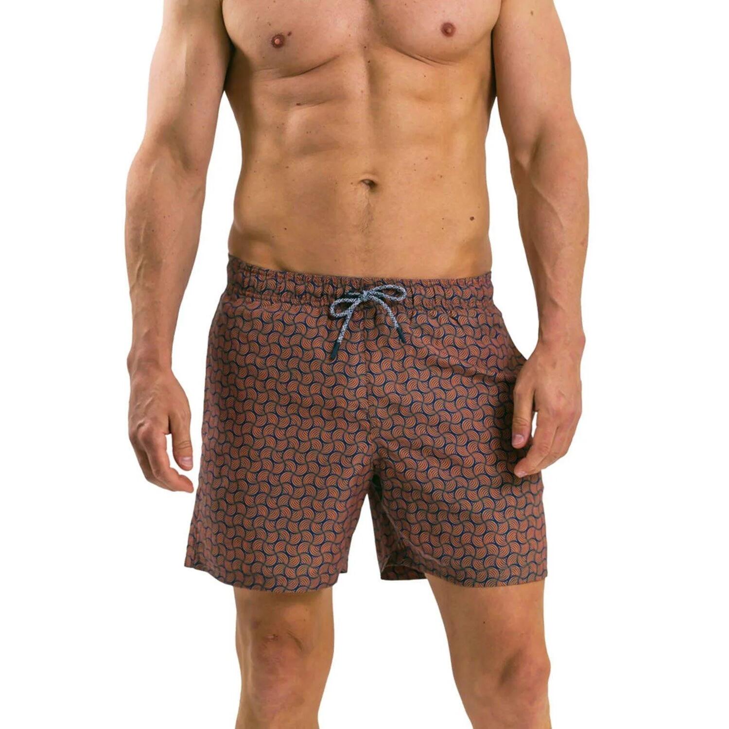 Short De Bain Homme (Orange) 2/4
