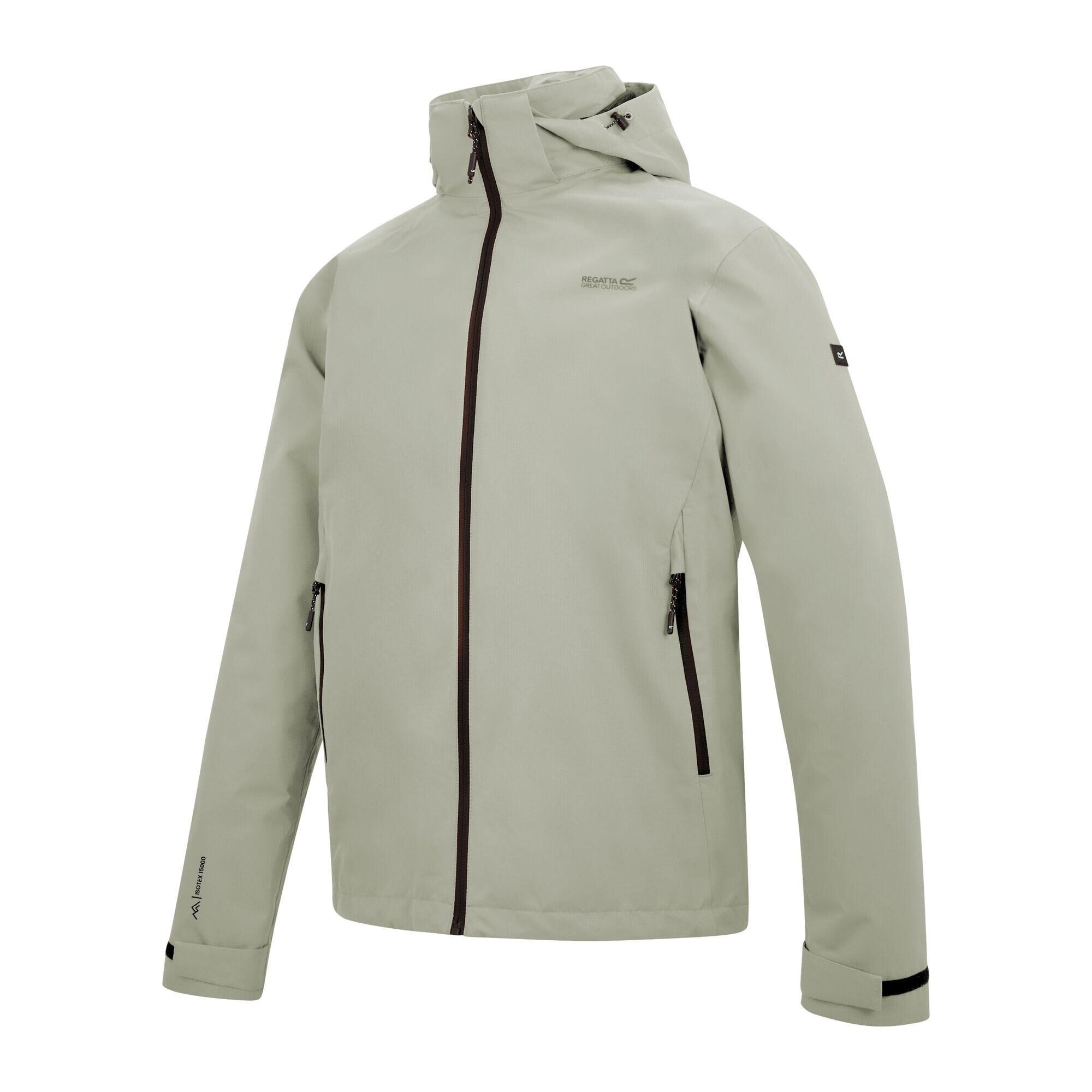 Veste Imperméable OAKHOWE Homme (Blanc Cassé) 3/5