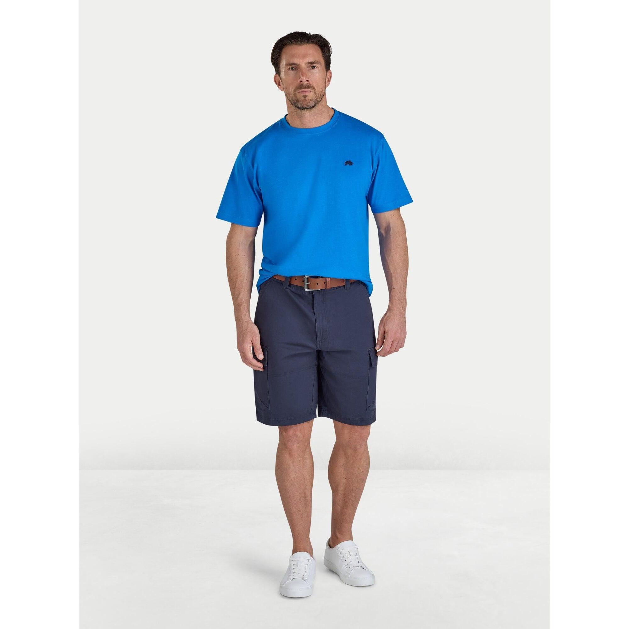 Tshirt CLASSIC Homme (Bleu Électrique) 3/4