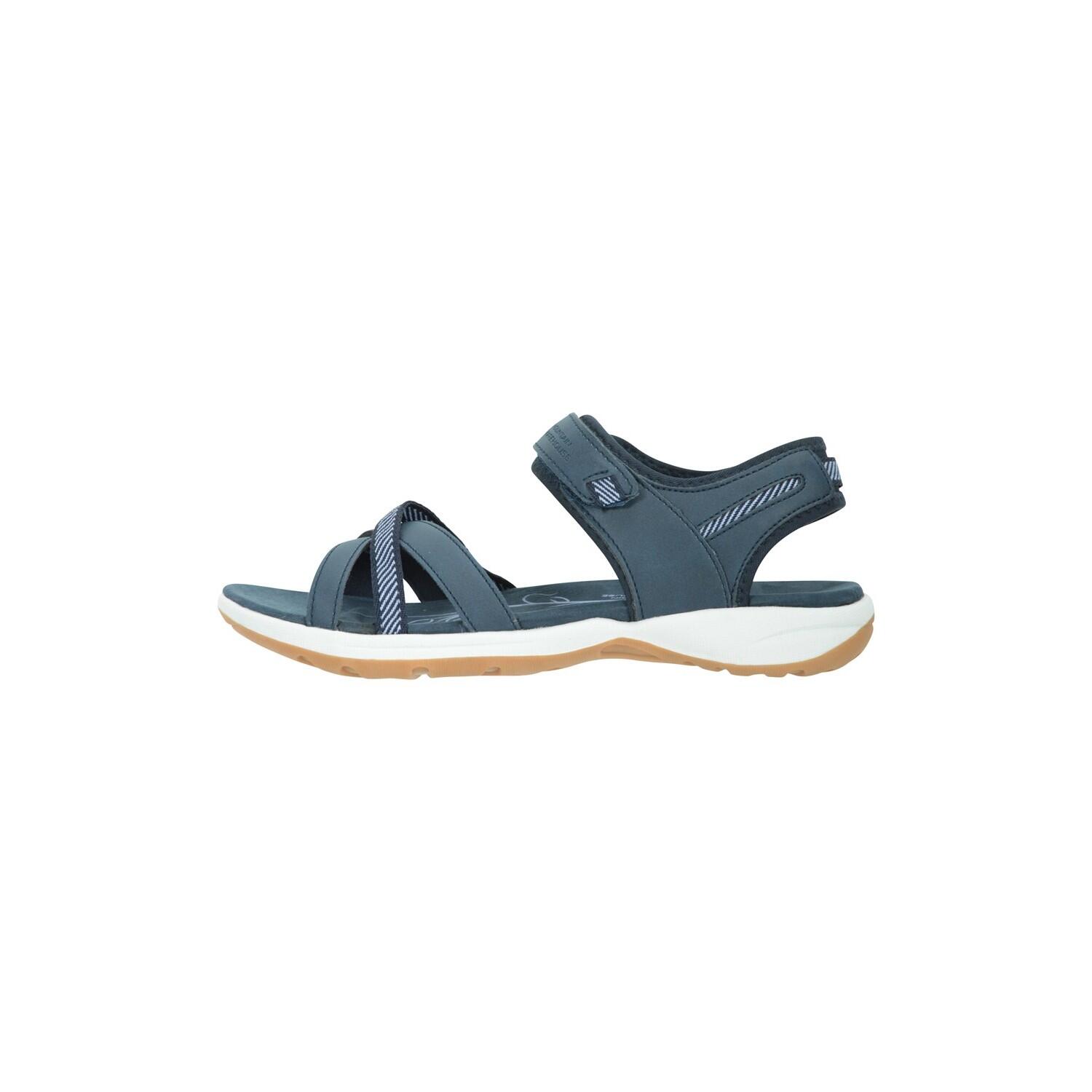 Womens/Ladies Summertime Sandals (Blue) 3/4