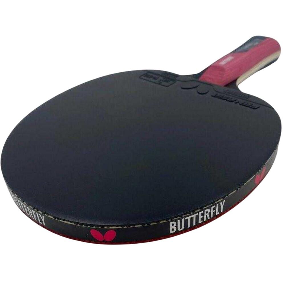 "Timo Boll Ruby" Tischtennisschläger Damen und Herren Schwarz/Rot Einheitsgröße 3/4