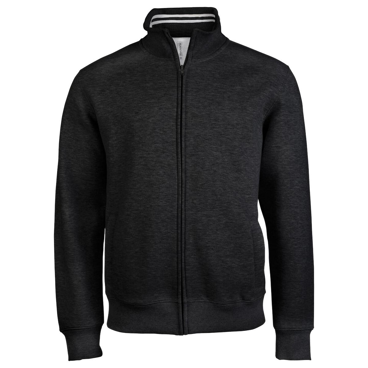 Giacca In Misto Cotone Uomo Kariban Nero 2/3