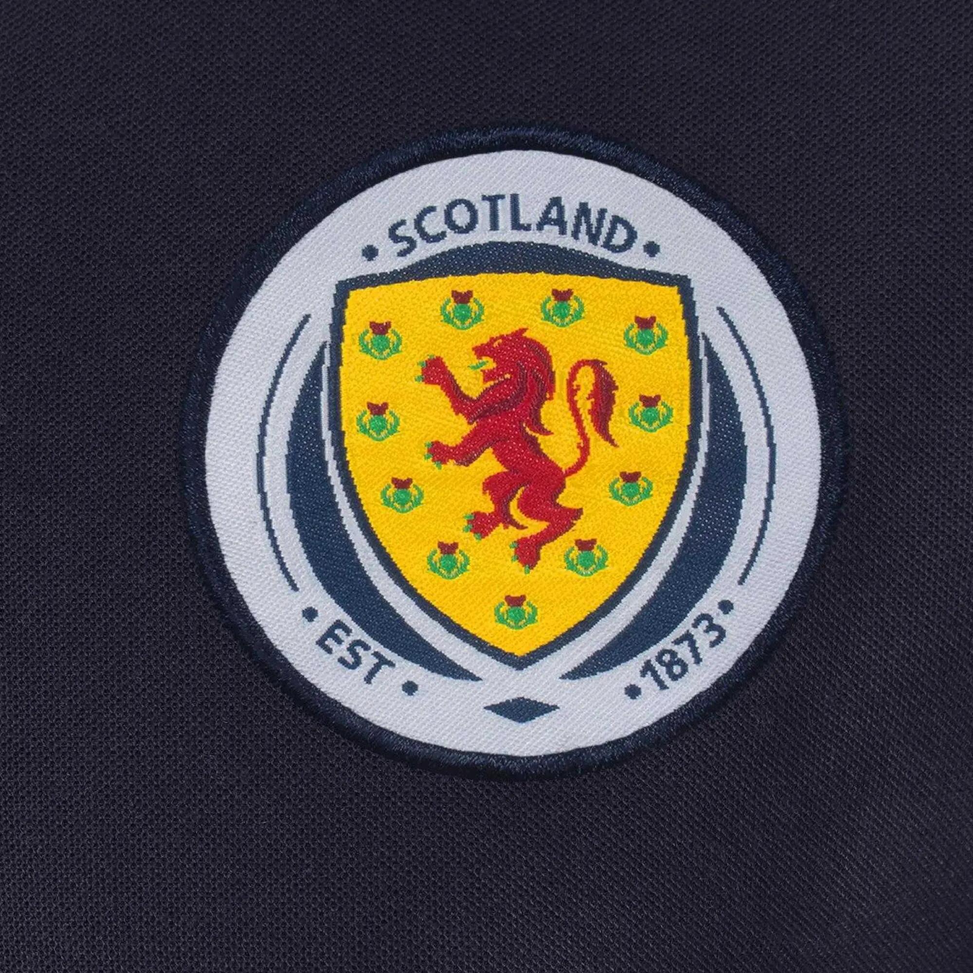 Mens Crest Polo Shirt (Navy Blue) 2/4