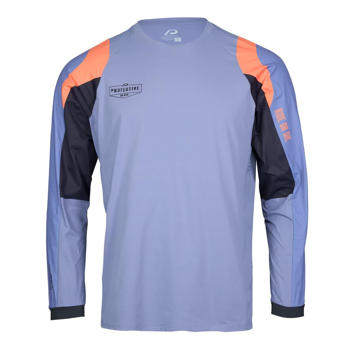 Homem Camisola manga comprida P-Gambler - Bike&Active azul aço 2/7