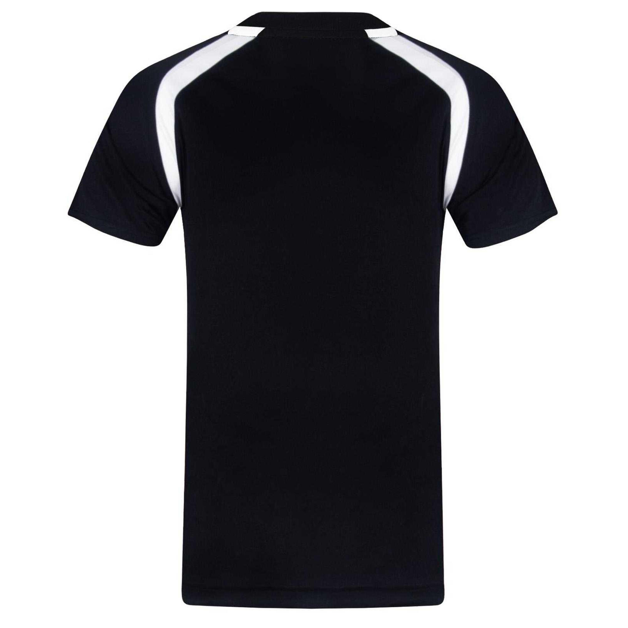 TShirt für Herren, Polyester Jungen Schwarz 2/3