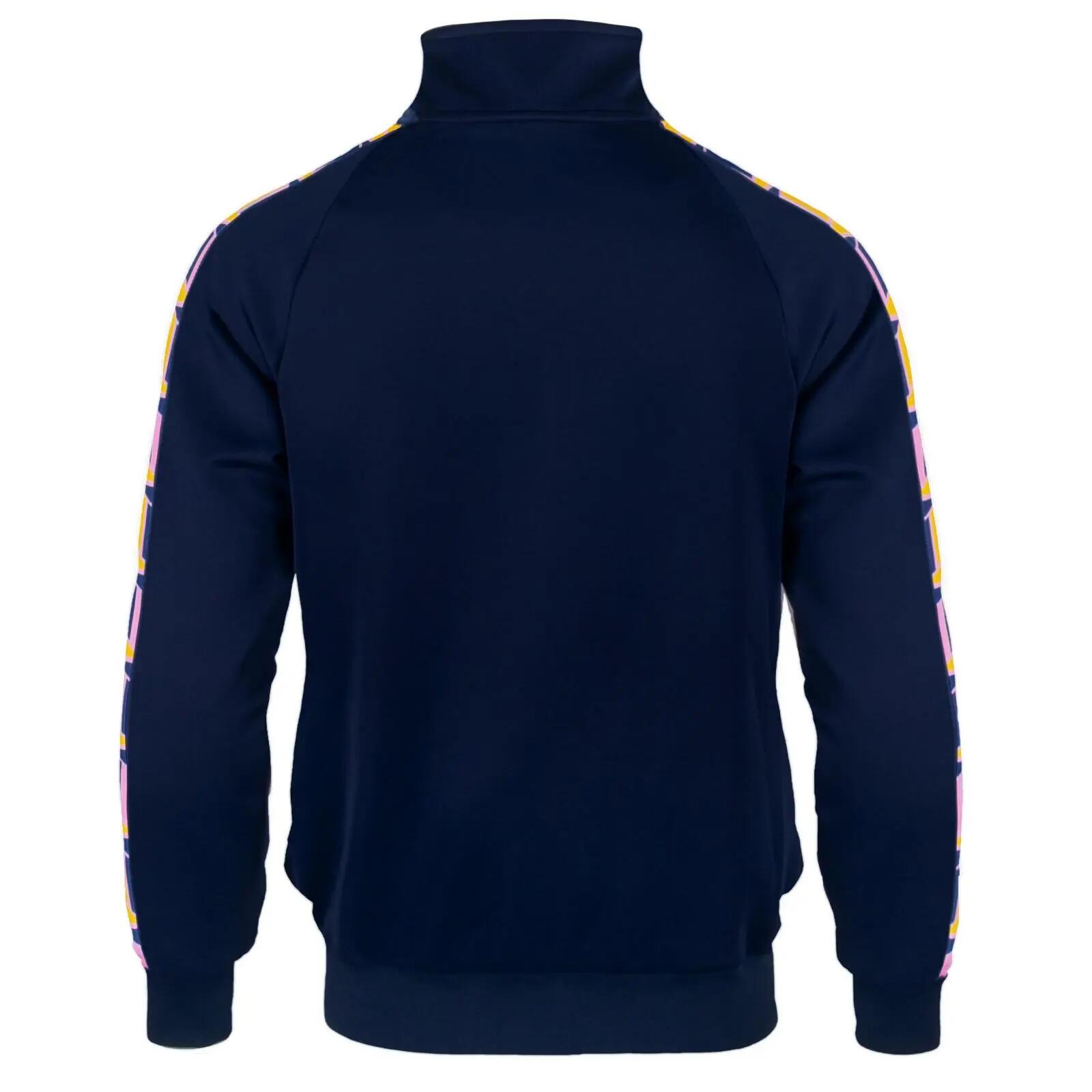 Mens Track Jacket (Navy/Multicoloured) 2/7