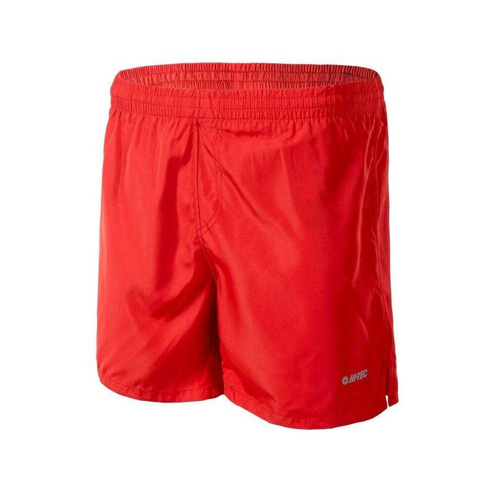 Heren Krall Reflecterende Logo Shorts (Rood) 3/3