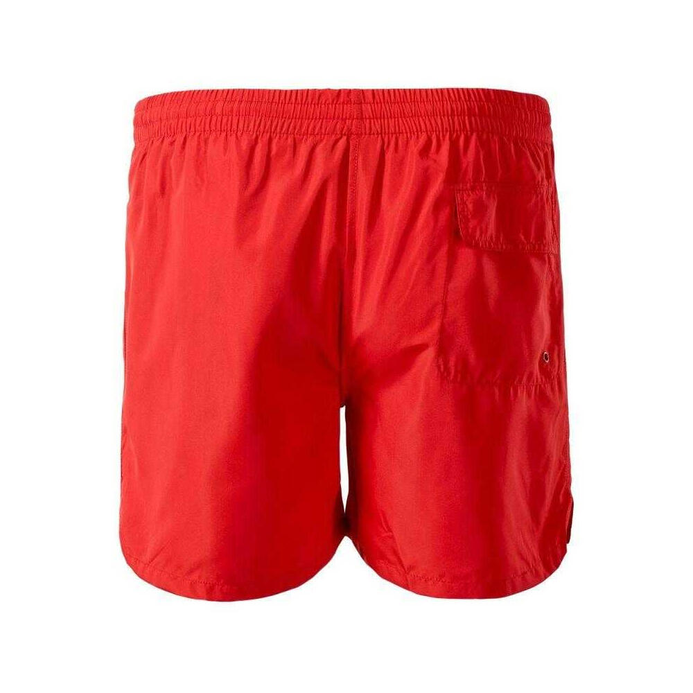 Heren Krall Reflecterende Logo Shorts (Rood) 2/3