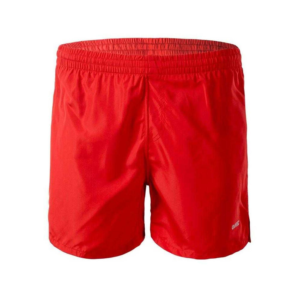 Pantaloni Scurți Drumeții În Natură Hi-Tec Krall Logo Reflectorizantă Bărbați