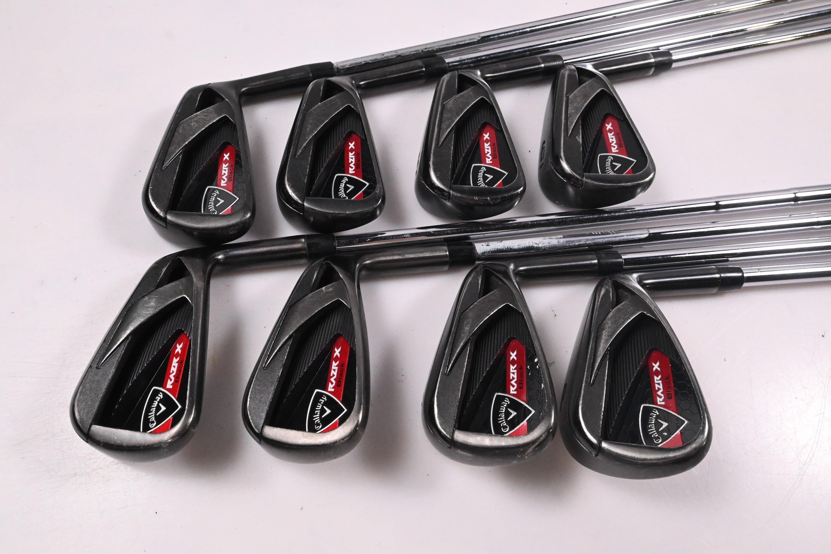 Callaway RAZR X Black Irons / 3-PW / Uniflex M-10 XP Shafts