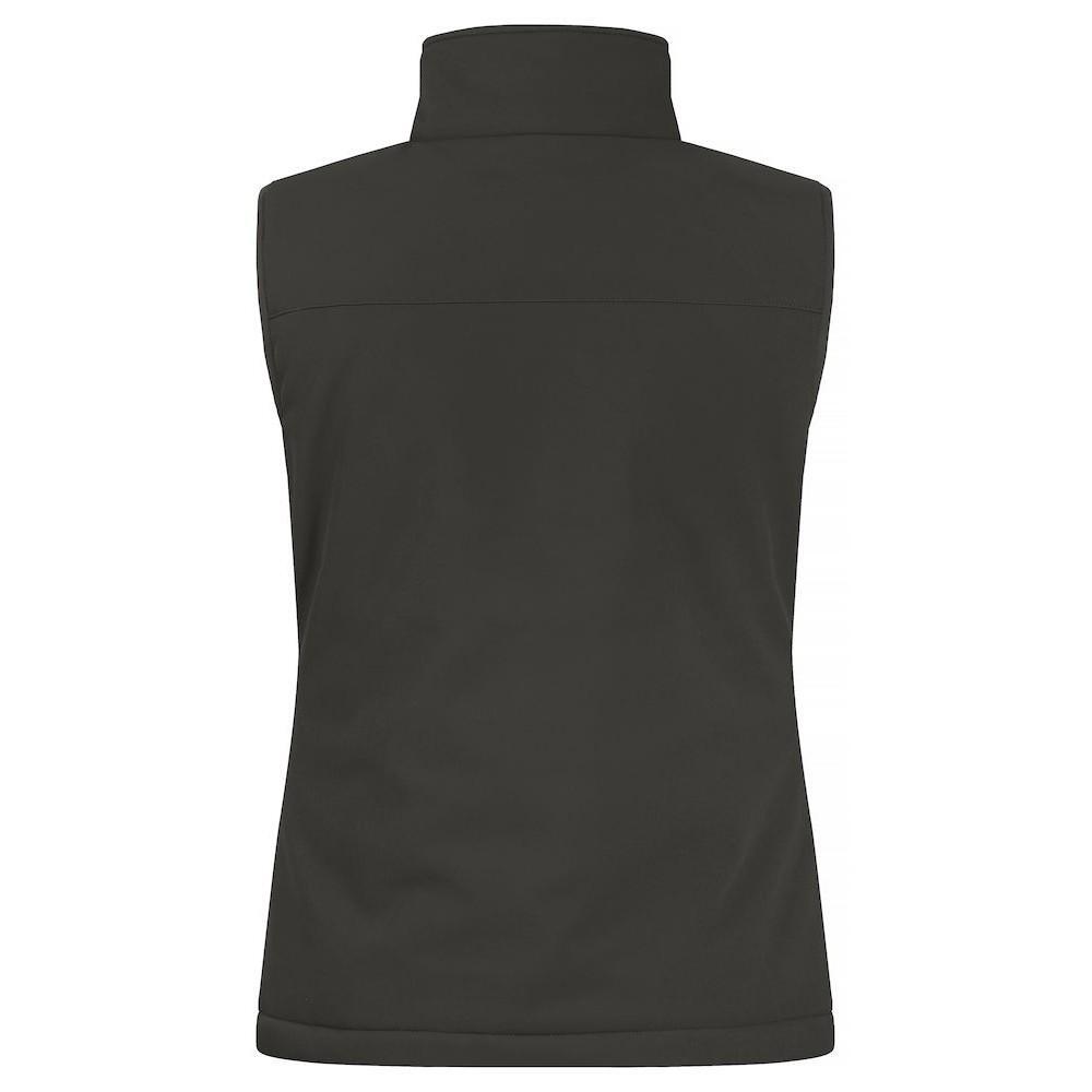 Weste SoftshellPanele für Damen Dunkelgrau 2/6