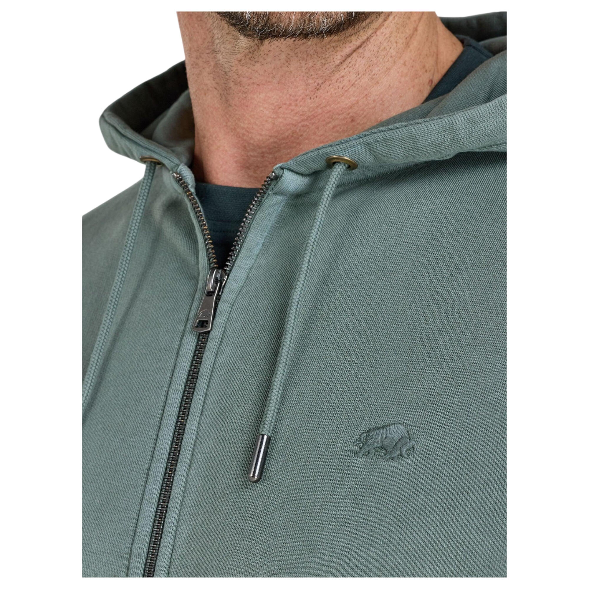Veste À Capuche Homme (Vert Kaki) 3/4