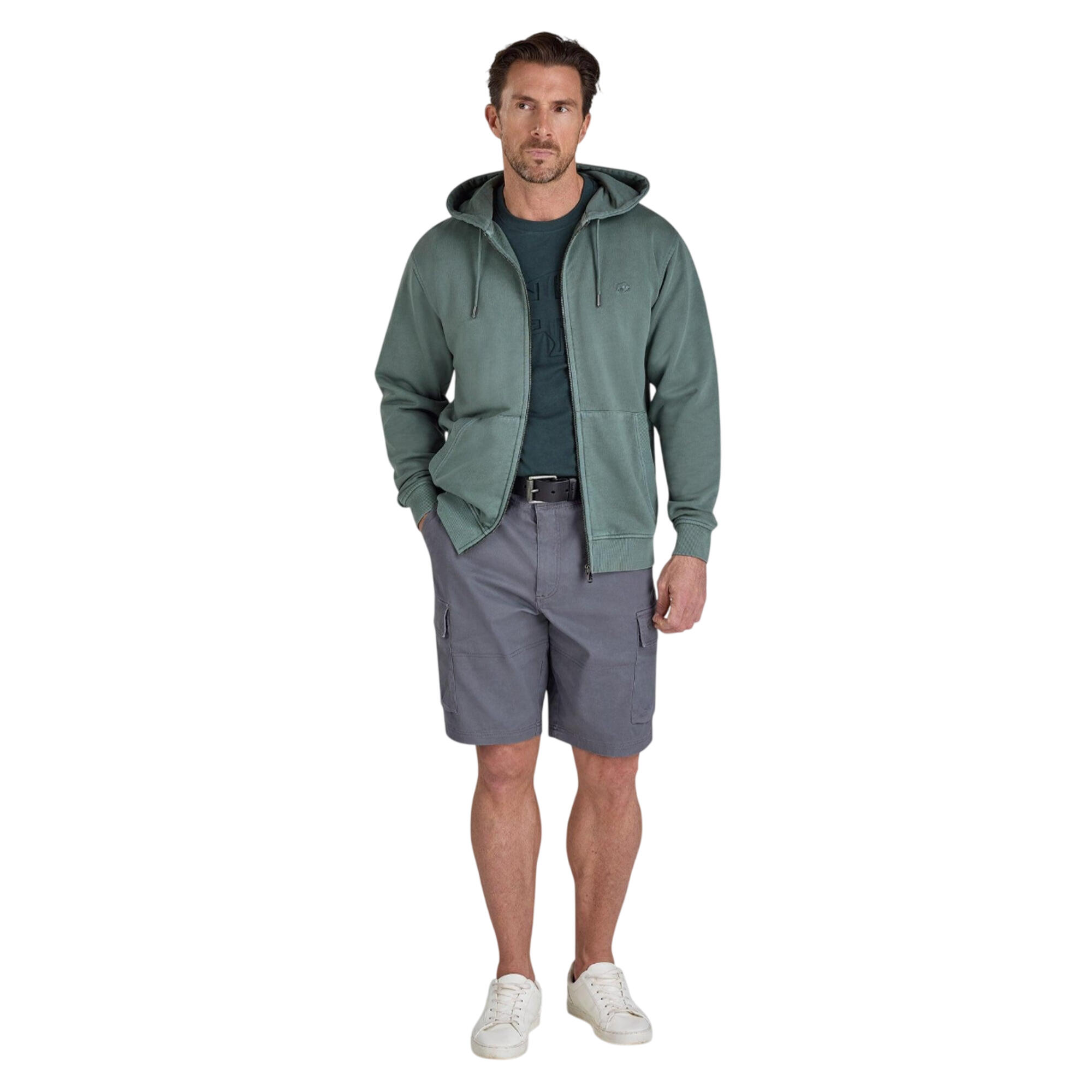 Veste À Capuche Homme (Vert Kaki) 4/4