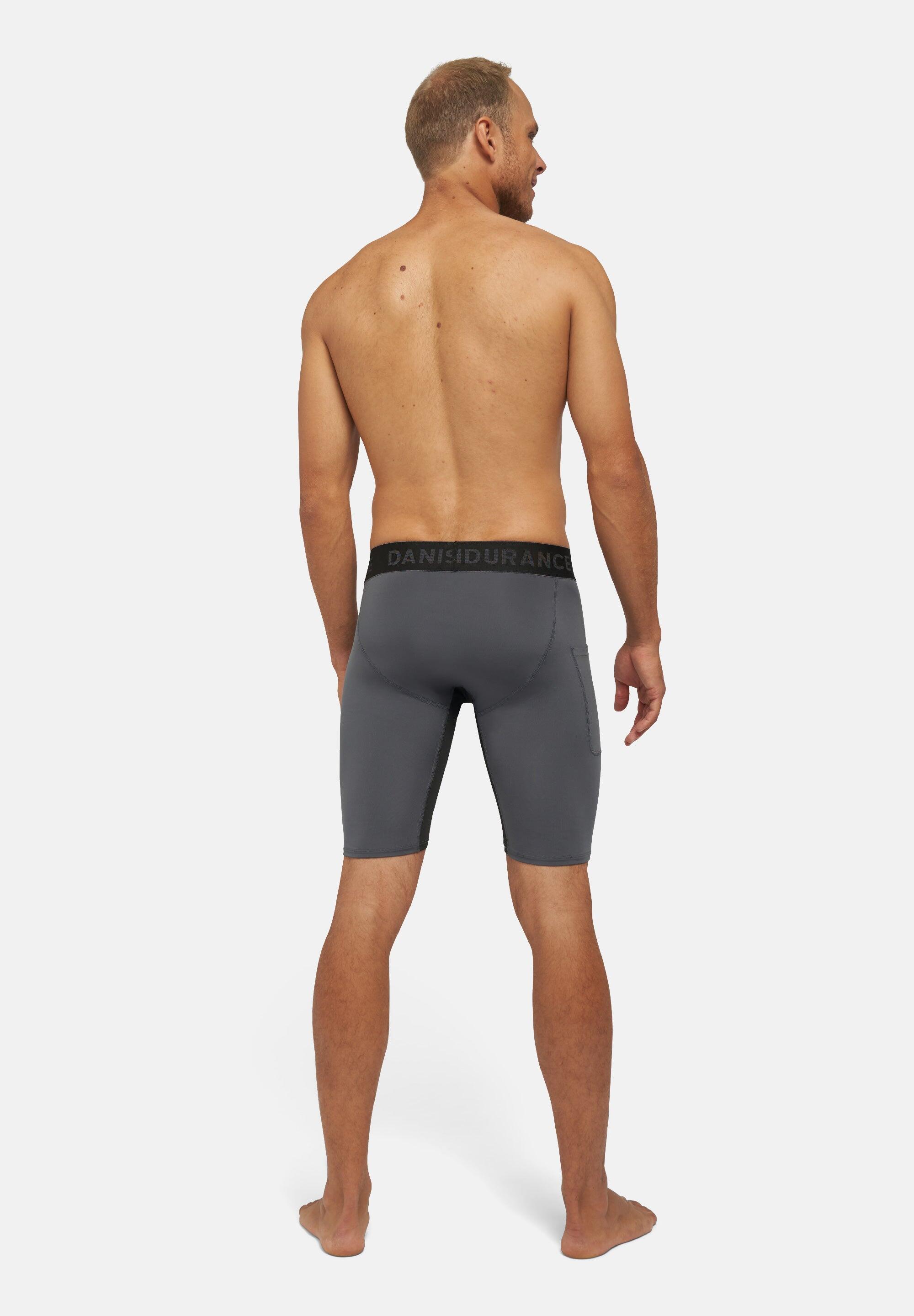 Pantalones cortos de compresión para hombre secado rápido pack 2 4/6