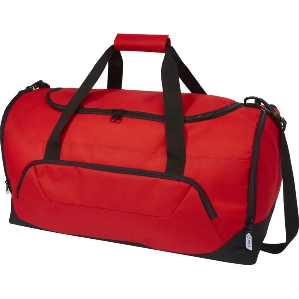Riciclato Borsone Bullet Retrend Rosso Taglia Unica 3/6