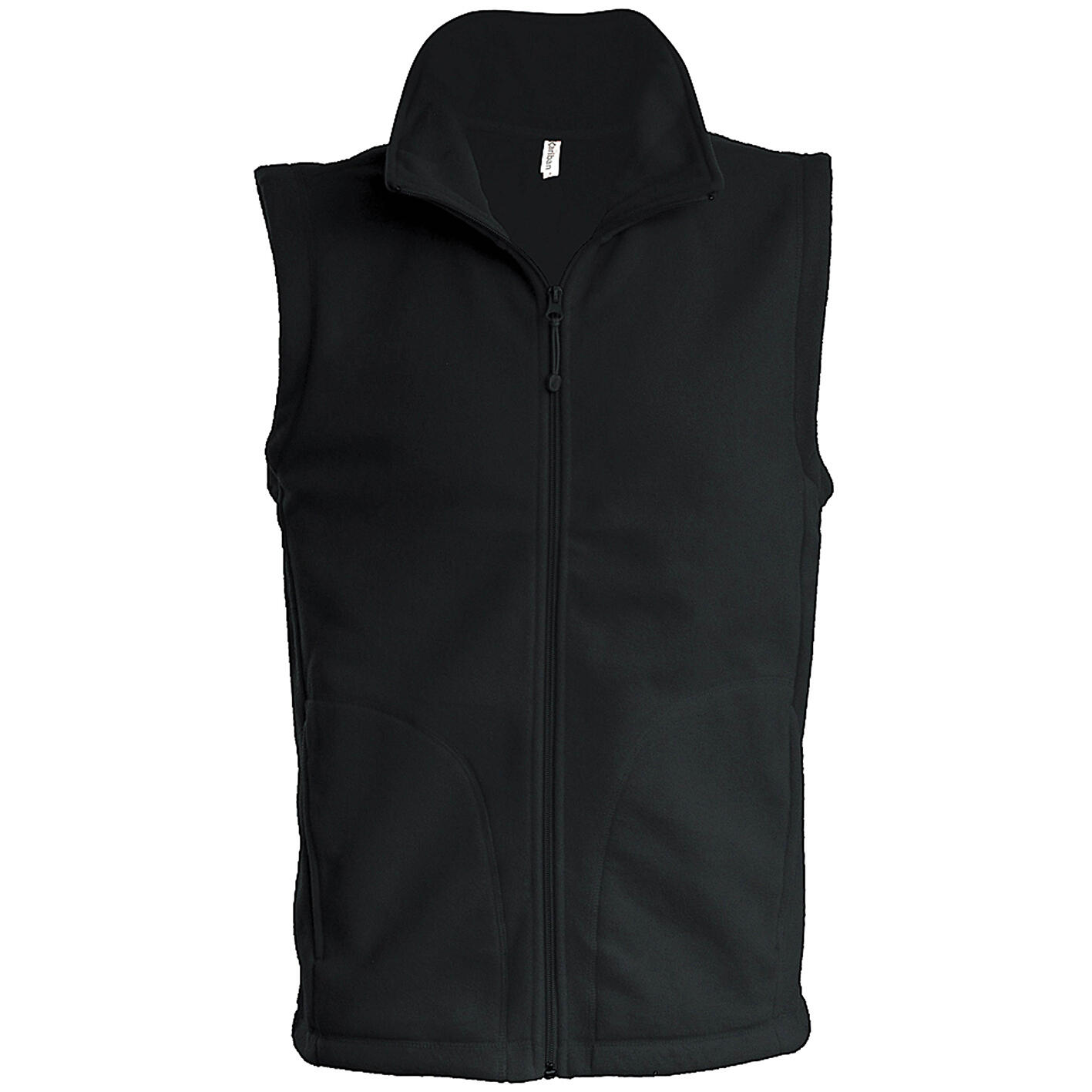 Luca Gilet Di Pile Uomo Kariban Nero 2/3