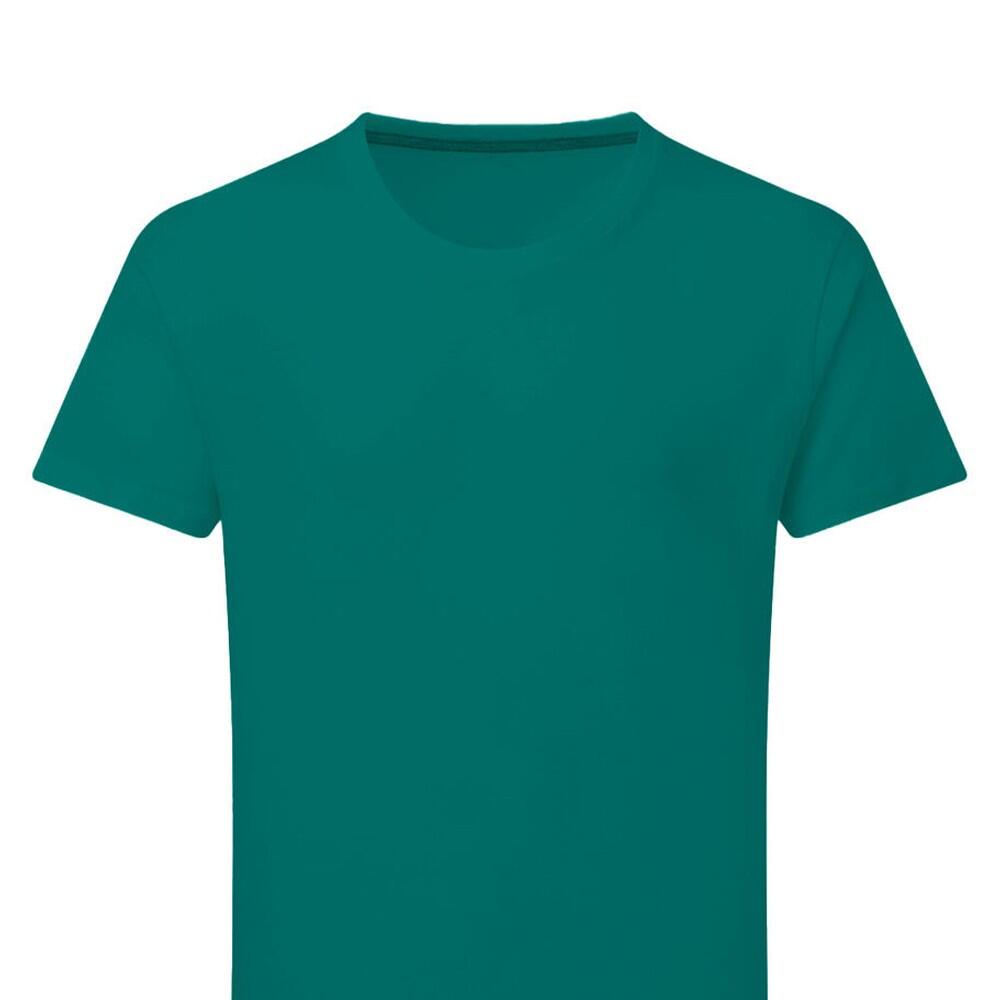 Heren Tshirts zonder label (Smaragdgroen) 2/2