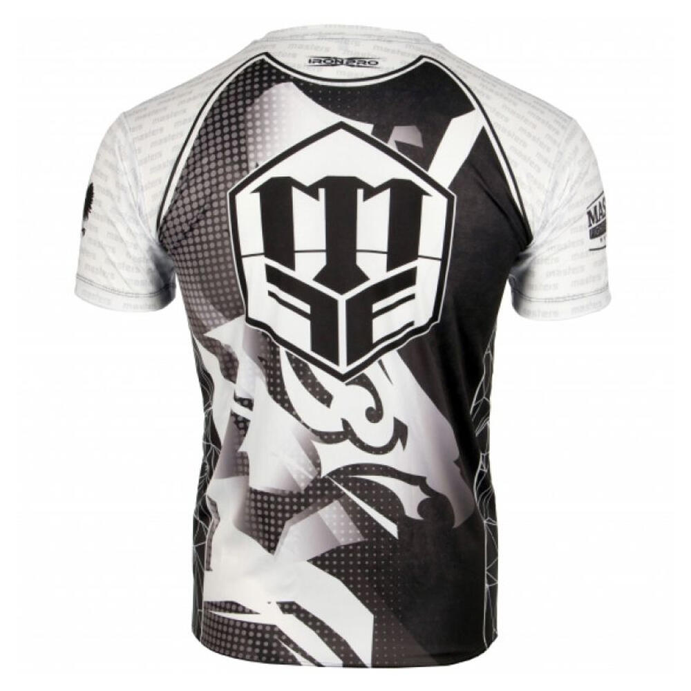 Maglietta Aquila Uomo Masters Bianco Nero 2/4