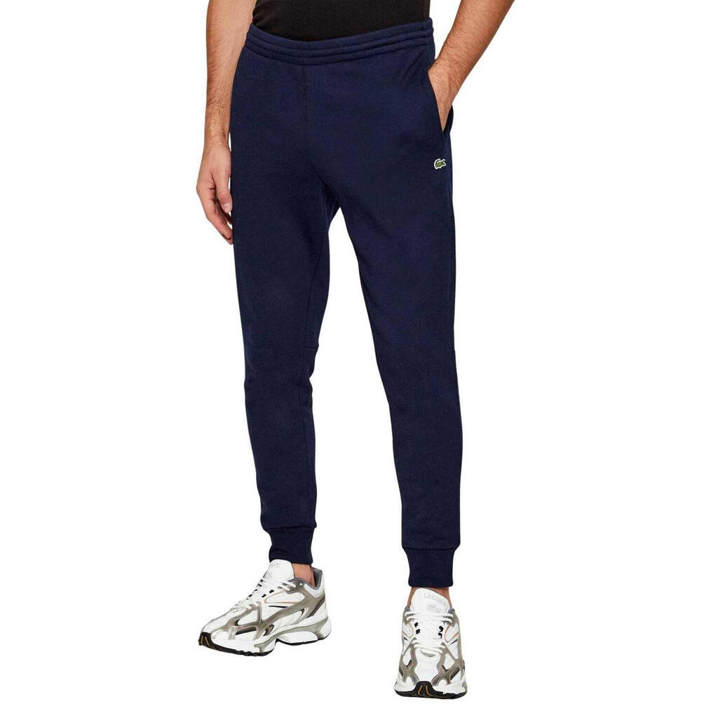 Mens Embroidered Logo Sweatpants (Navy Blue)