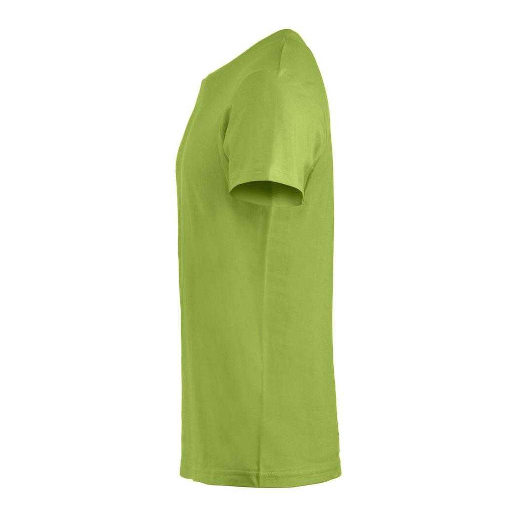 Mens Basic TShirt (Light Green) 3/3