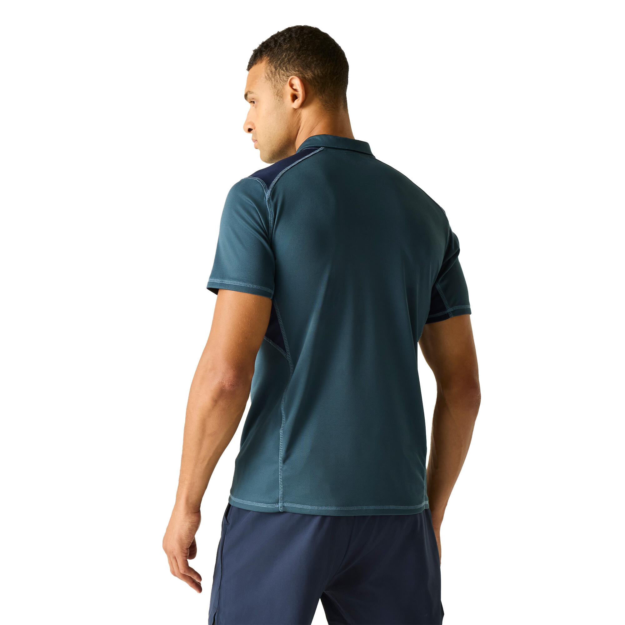 Polo Motif/style Logo VIRDA Homme (Bleu Nuit) 2/5