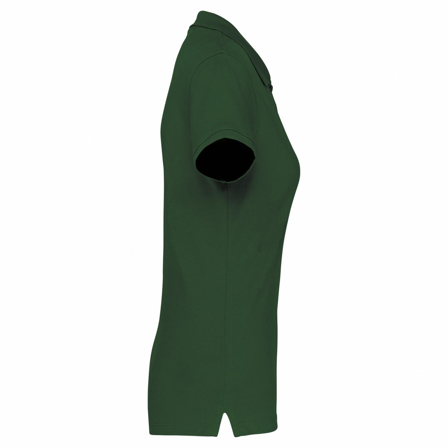 Polo Femme (Vert Forêt) 3/3