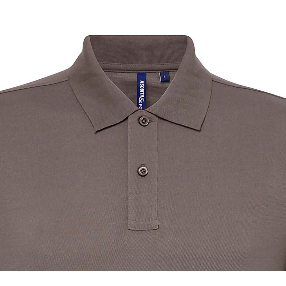 Asquith&Fox Poloshirt Herren Schiefergrau 4/4