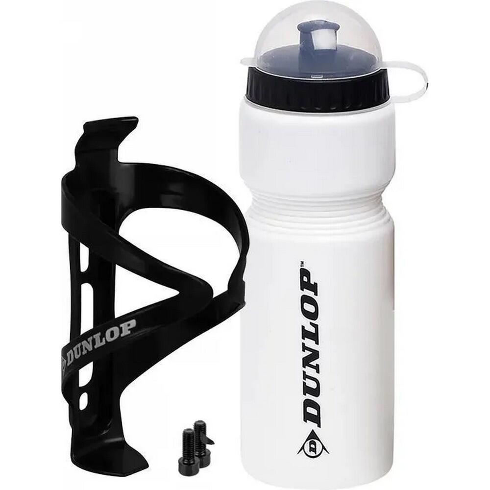 Water Bottle and Holder (Black/White)
