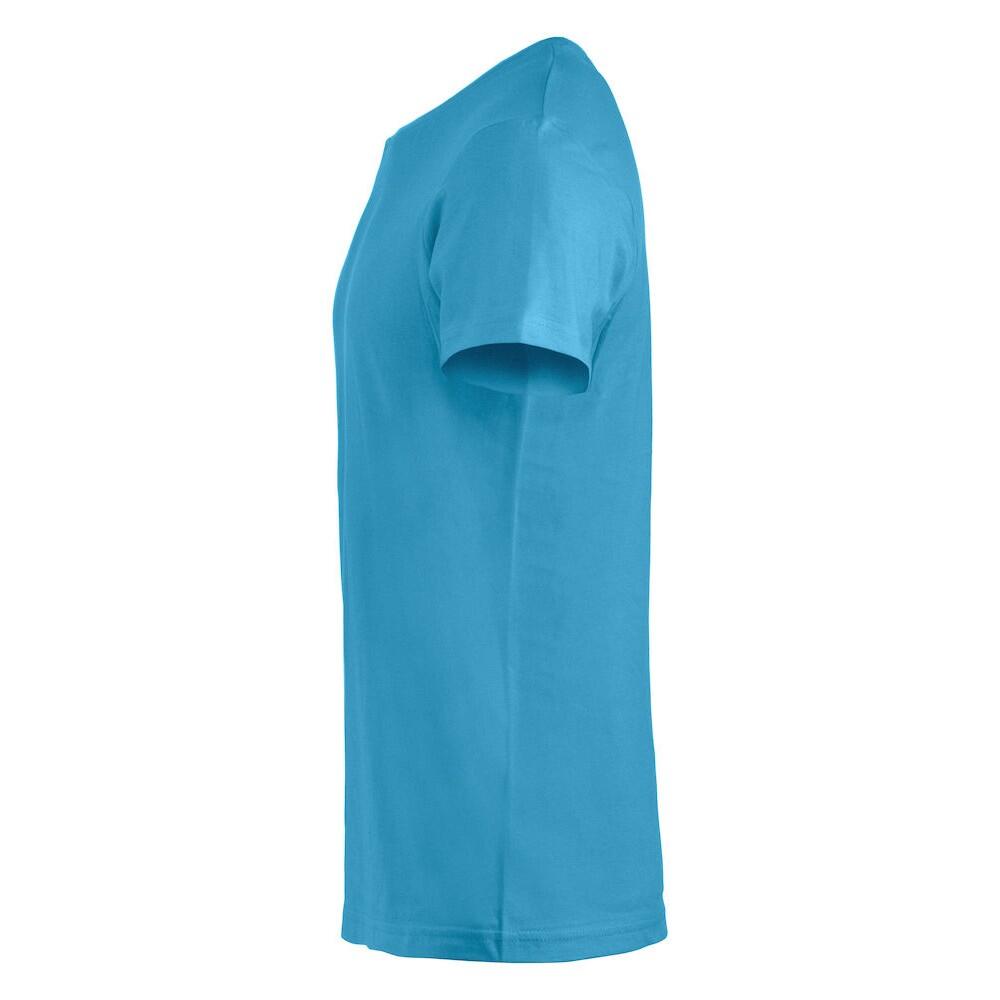 Maglietta Uomo Clique Basic Turchese 3/4