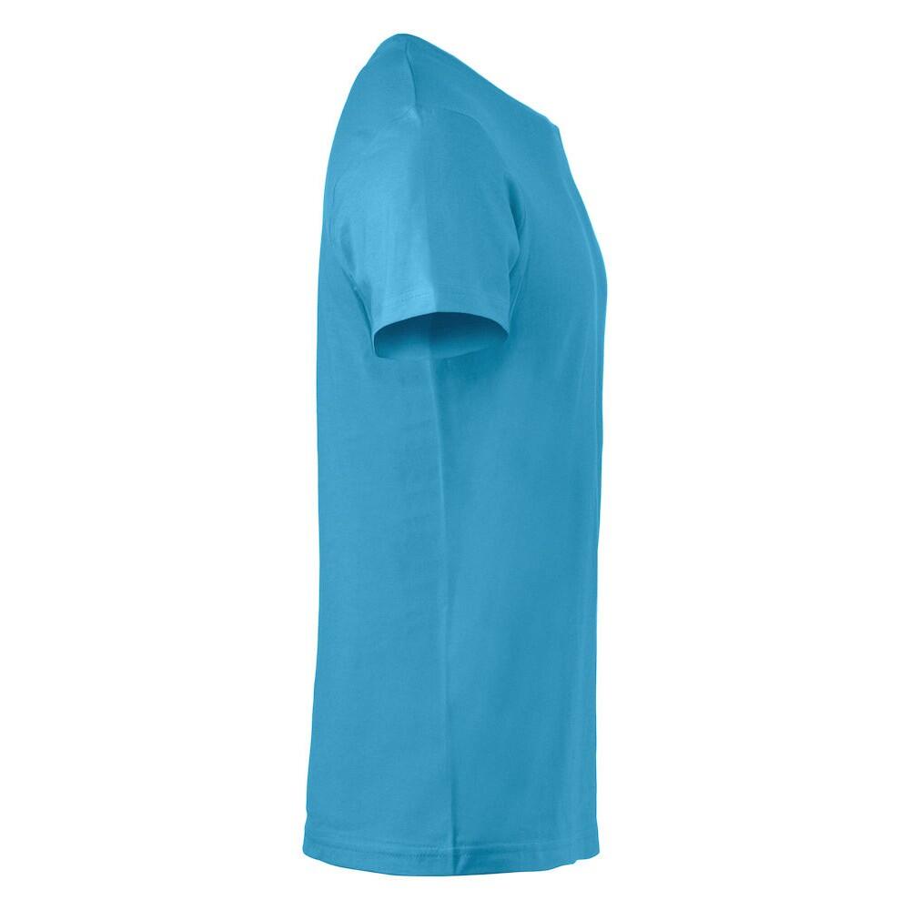 Maglietta Uomo Clique Basic Turchese 4/4