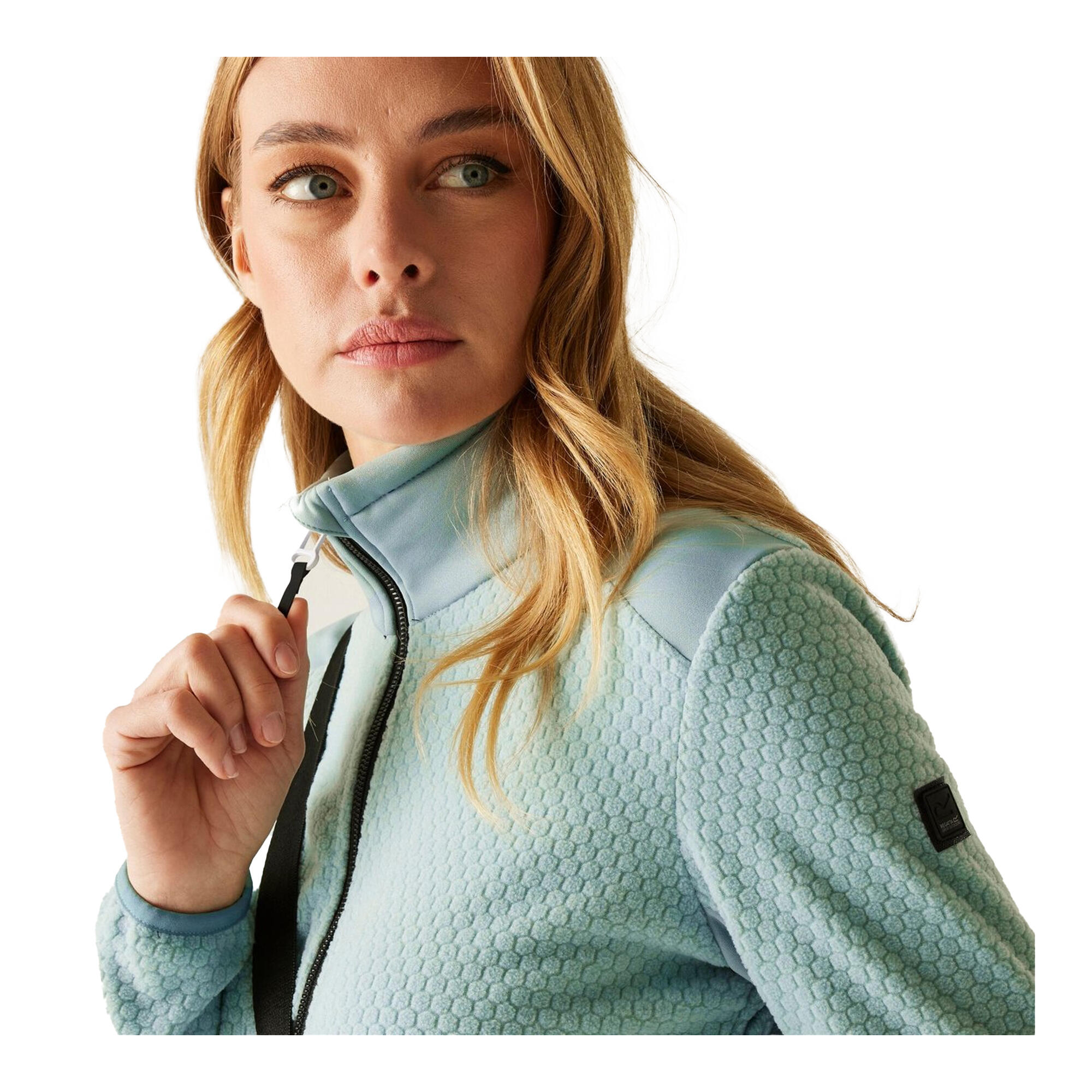 Veste Polaire ENED Femme (Vert Brumeux) 3/5