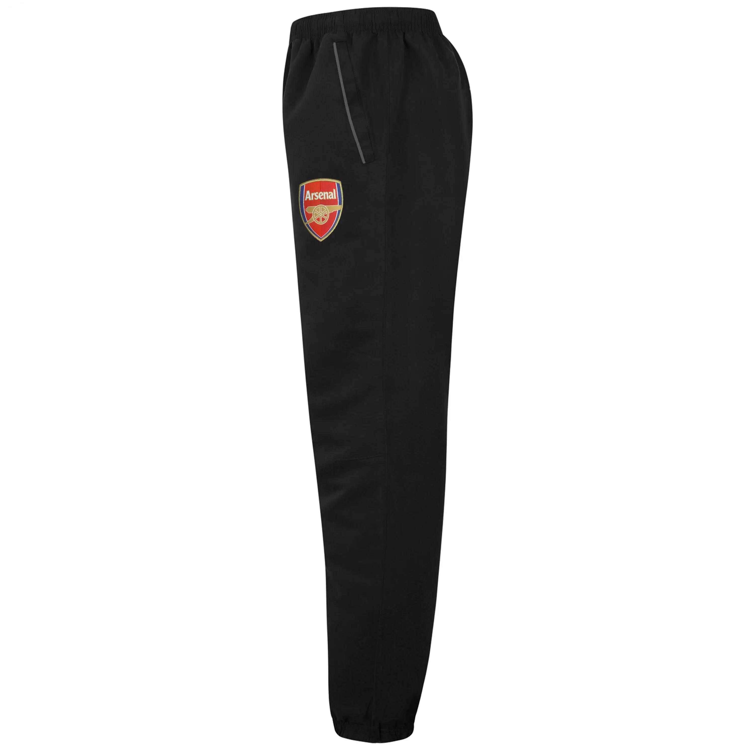 Mens Crest Two Tone Tracksuit (Black/Grey) 3/6