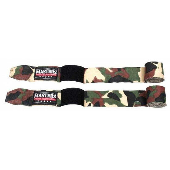 Bandes De Boxe Motif/style Camouflage Adulte (Vert)
