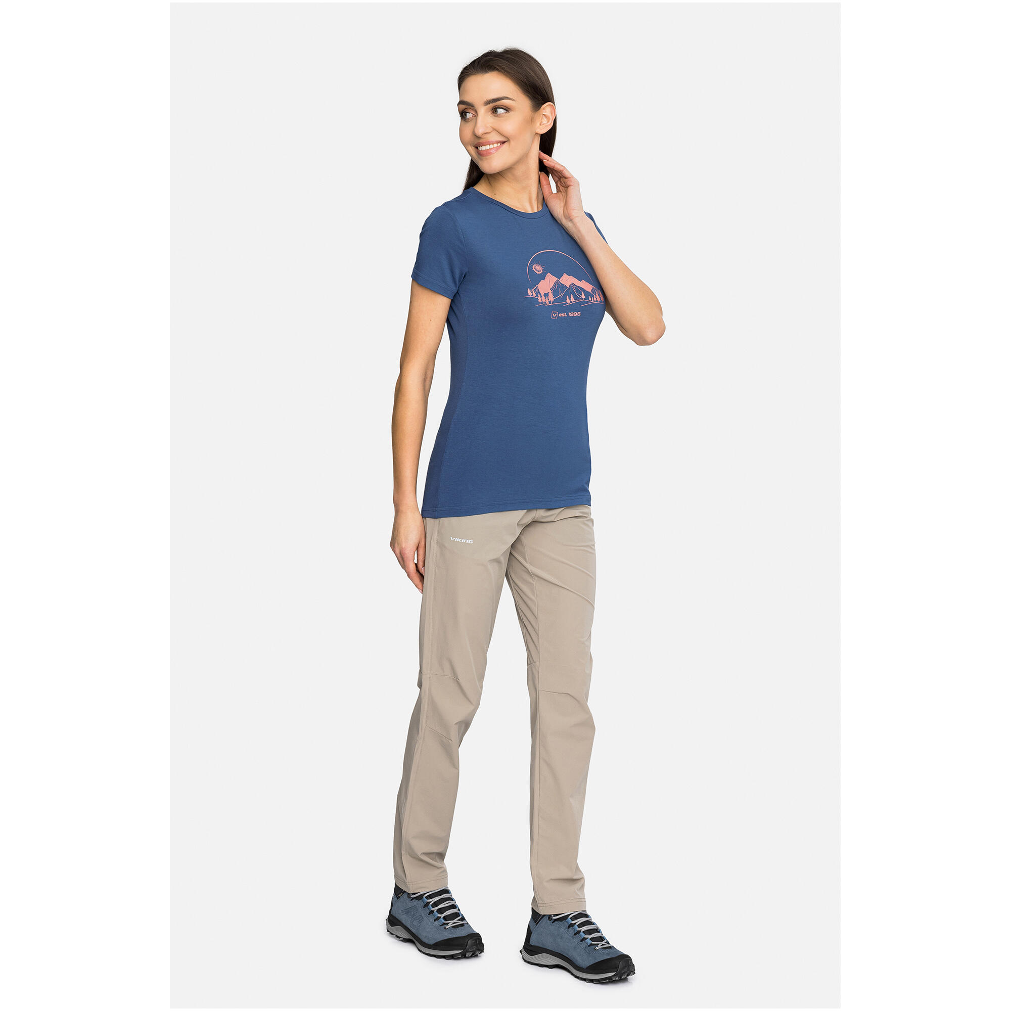 T-shirt damski VIKING Lenta Bamboo Light Lady 4/7