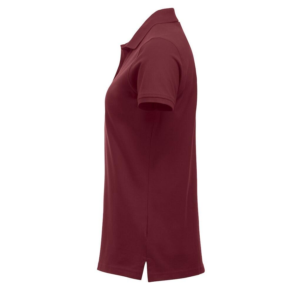 Maglietta Polo Donna Clique Marion Borgogna 3/4