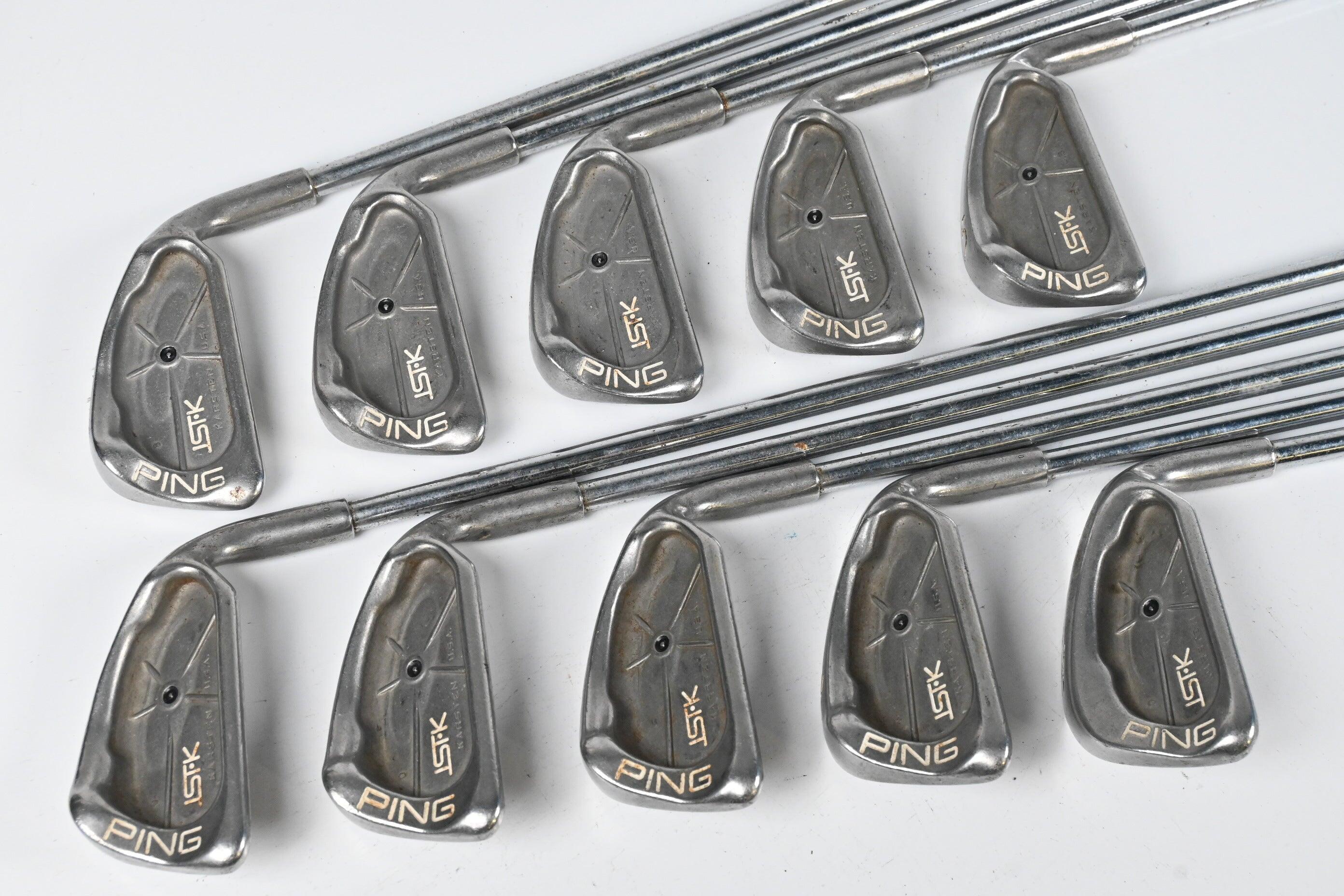 Ping ISI-K Irons / 1-PW / Black Dot / Stiff Flex Ping JZ Red