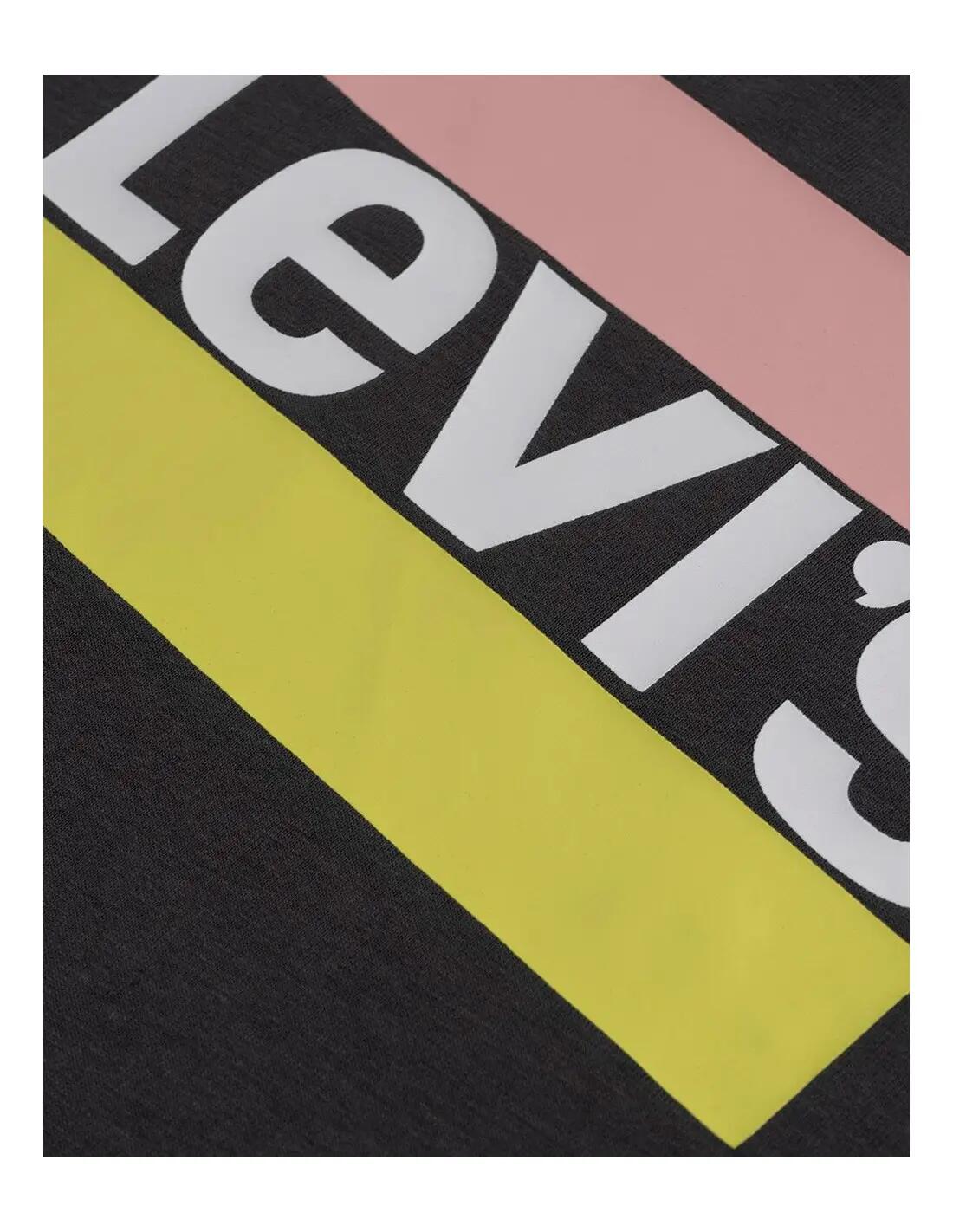 Camiseta com o logotipo da Levi's Sportswear 3/4