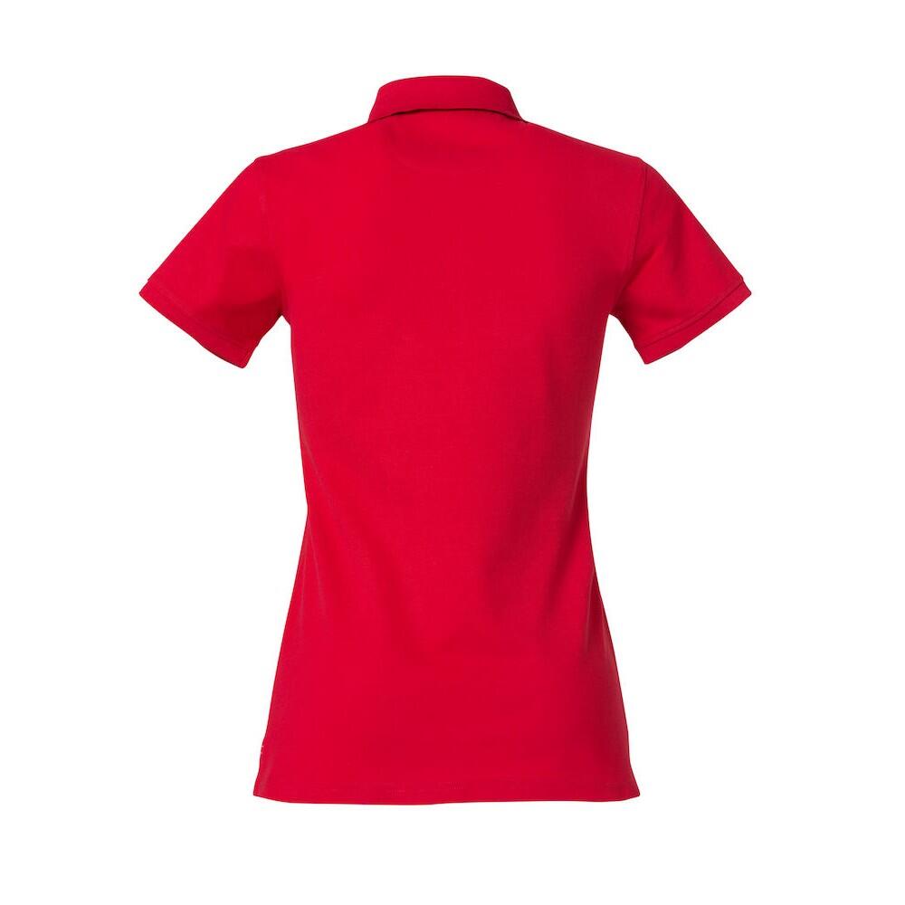 "Heavy Premium" Poloshirt für Damen Rot 2/4