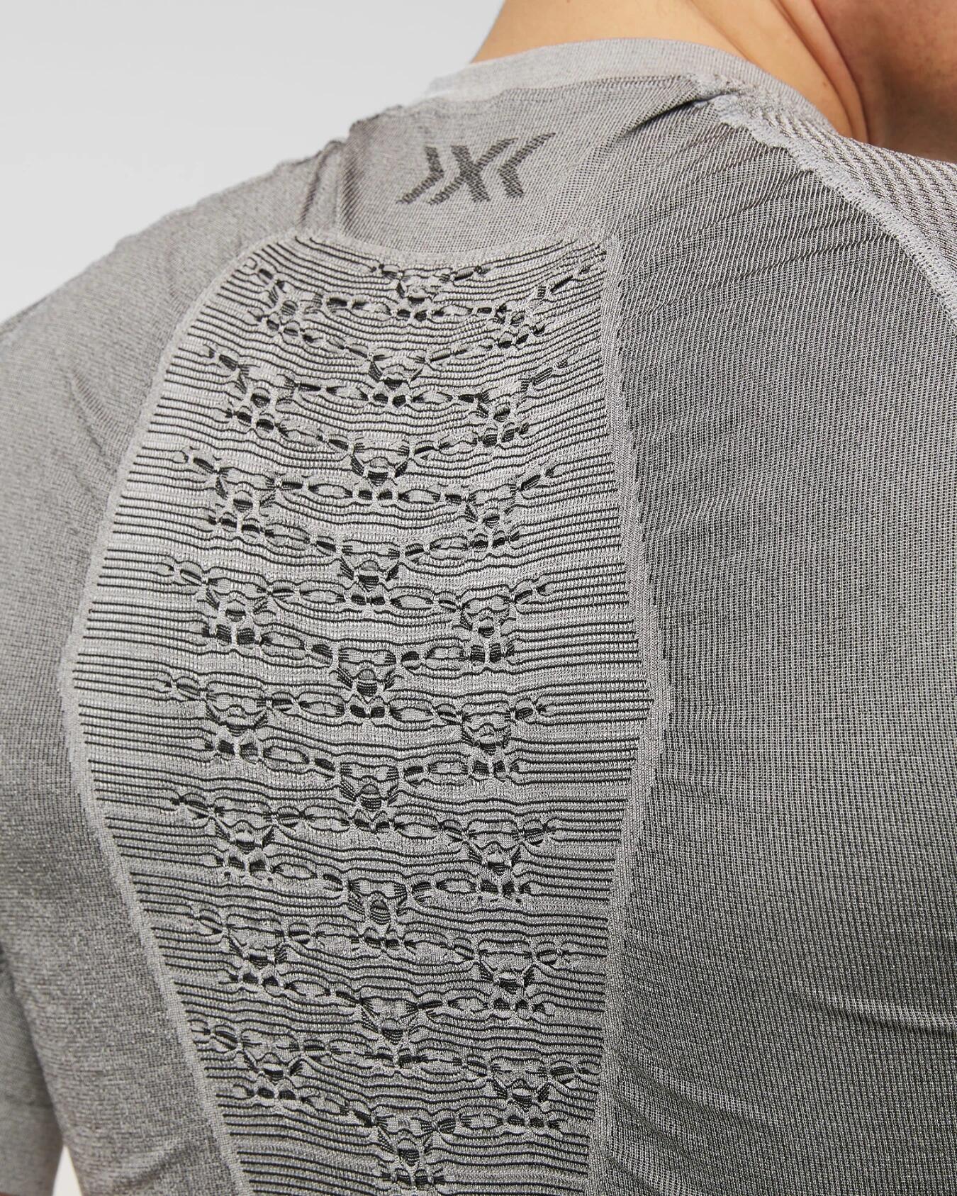 Koszulka termoaktywna biegowa męska X-Bionic Fennec 4.0 Grey 5/5