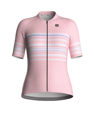 Dames fietsjersey slim fit - nimbus