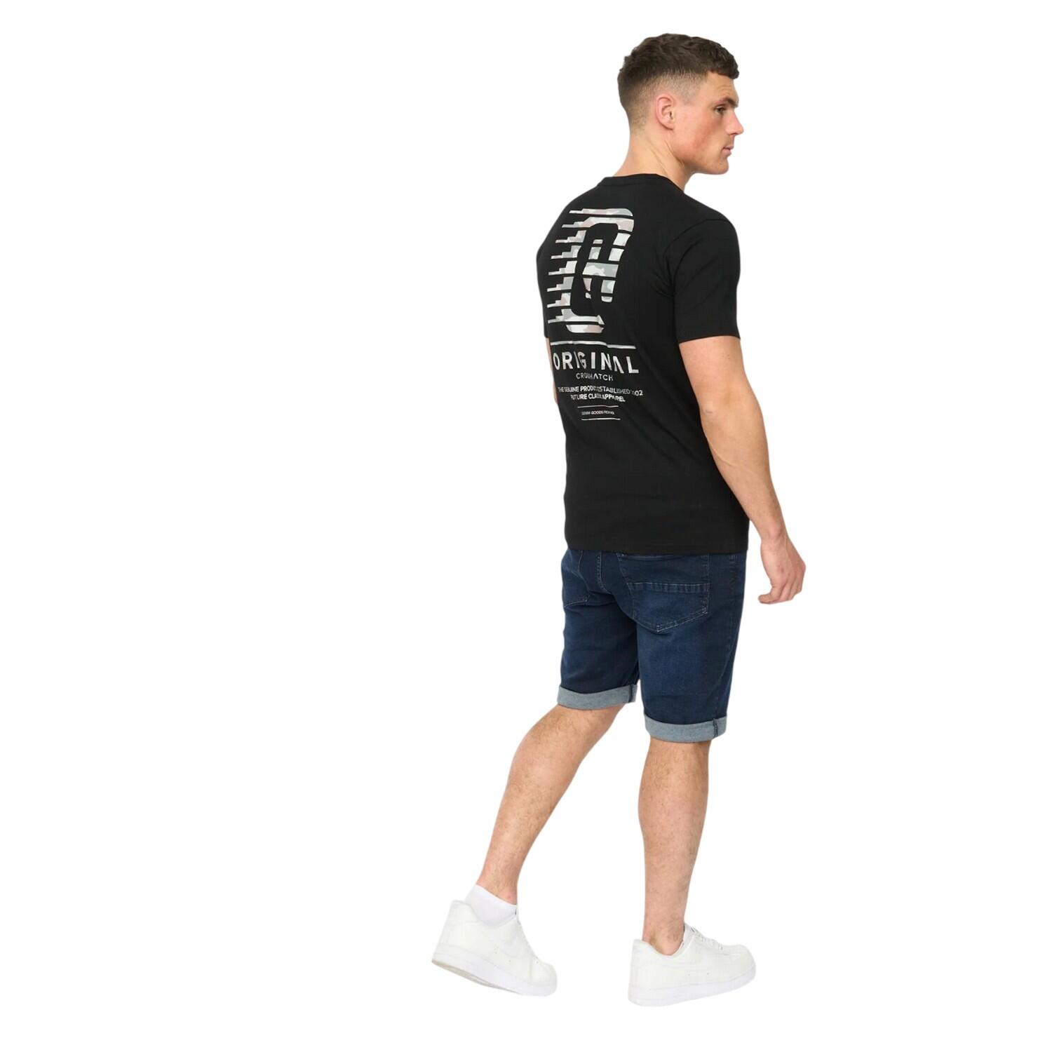 "Winchamp" TShirt für Herren Schwarz 3/4