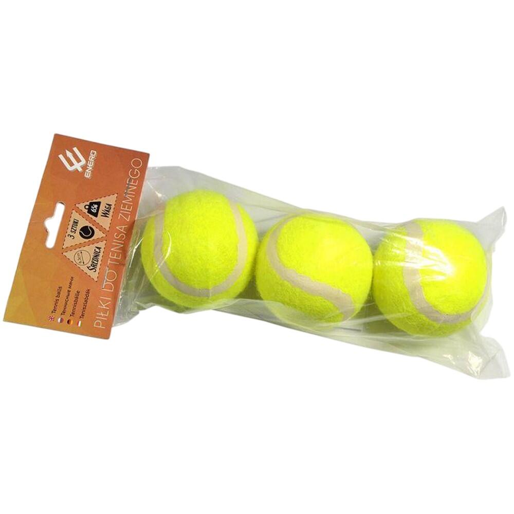 Tennisbälle (3erPack) Damen und Herren Gelb Einheitsgröße 3/3