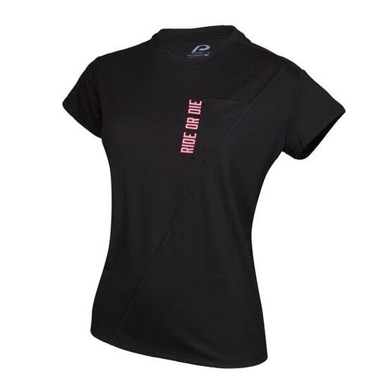 Chemise fonctionnelle pour femme P-Wildwood W noire - Bike&Active