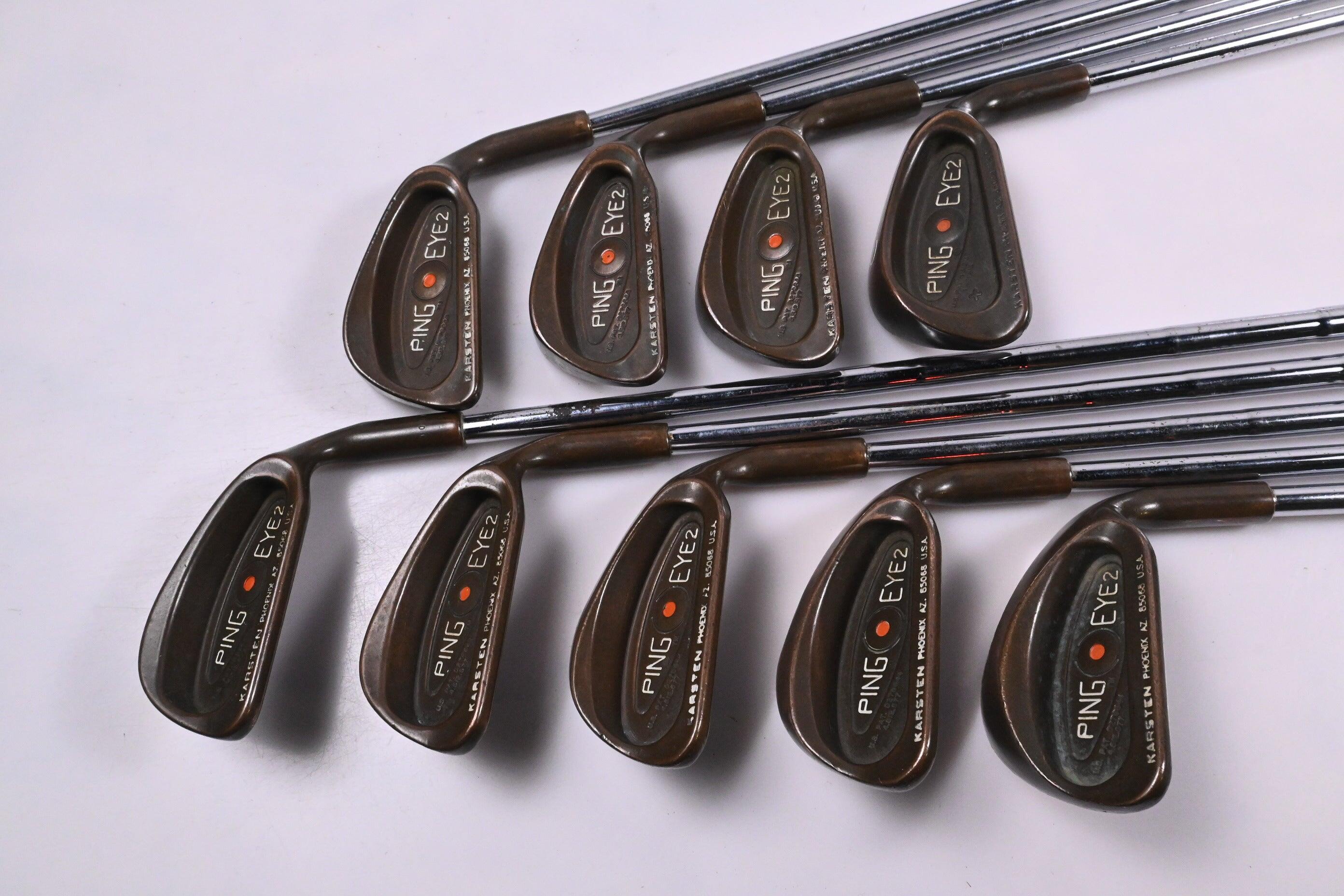 Ping Eye 2+ BeCu Irons / 3-PW+SW / Orange Dot / Stiff Flex Ping