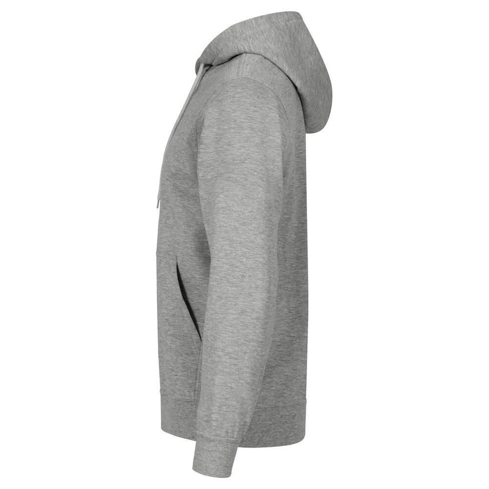 "Miami" Kapuzenpullover für Herren Grau meliert 3/4