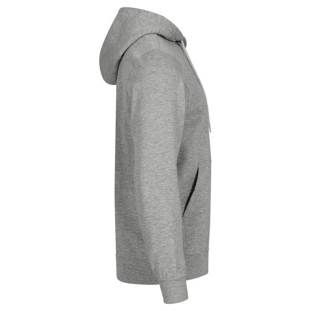 "Miami" Kapuzenpullover für Herren Grau meliert 4/4