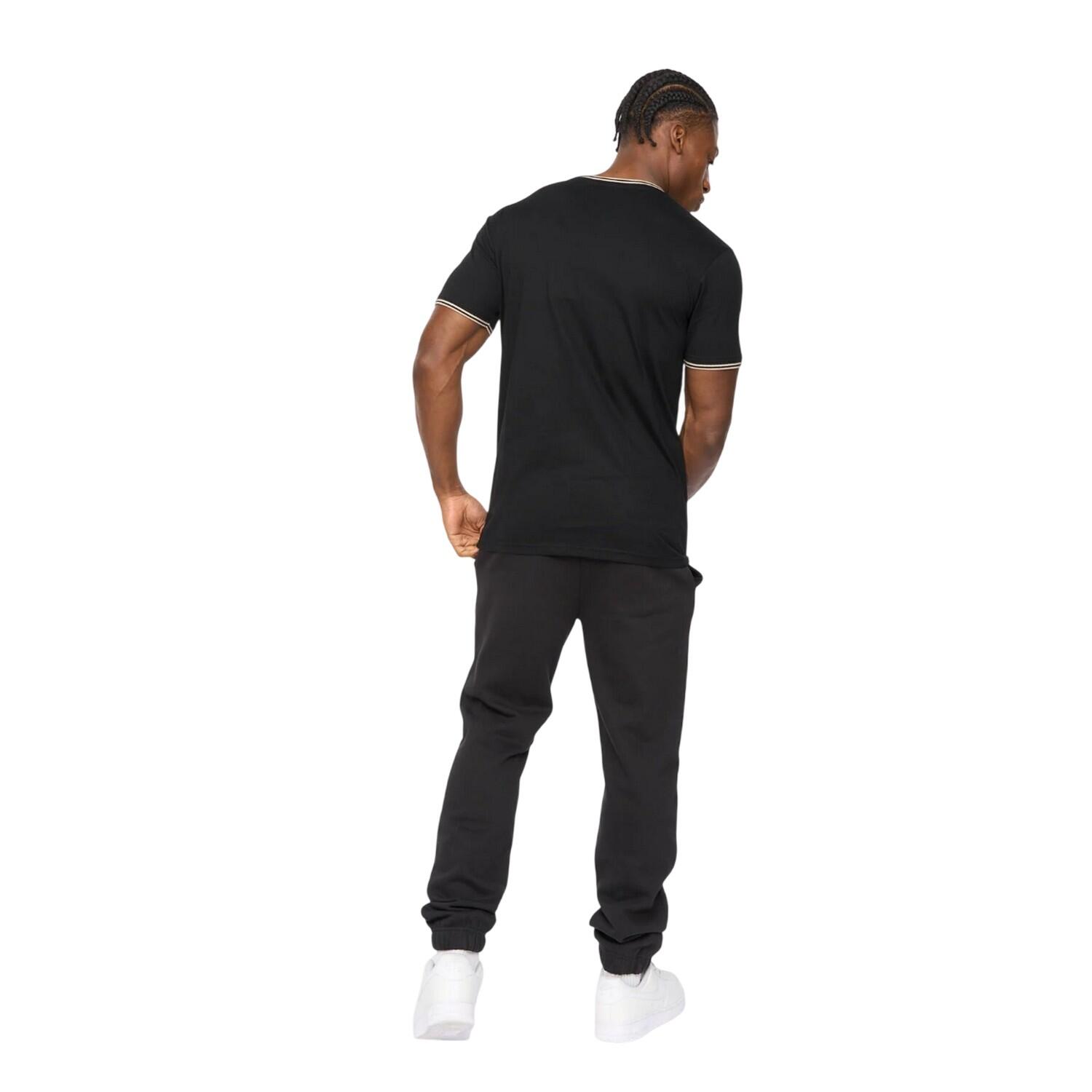 Mens Preece TShirt (Black) 3/4