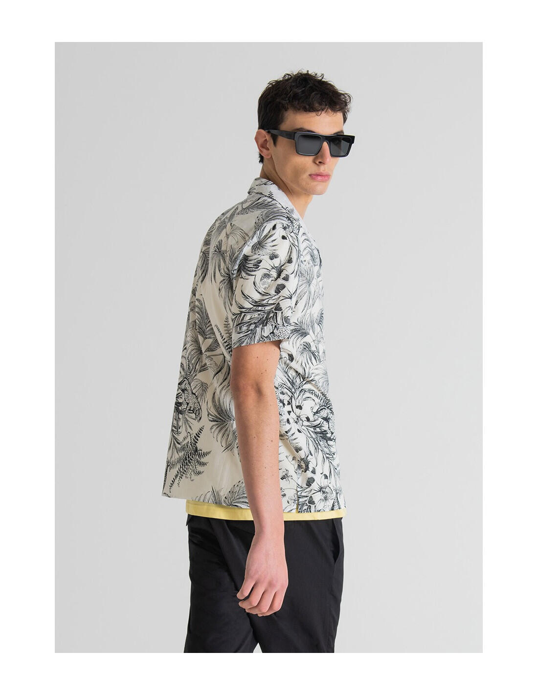 ANTONY MORATO MMSS00171-FA430513 - Camicia a maniche corte 3/4