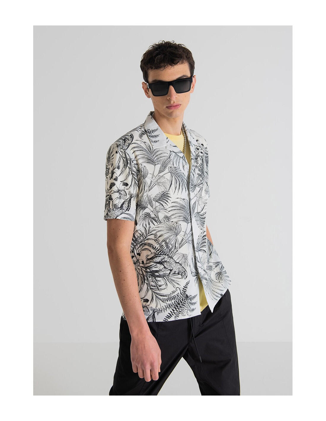 ANTONY MORATO MMSS00171-FA430513 - Camicia a maniche corte 4/4